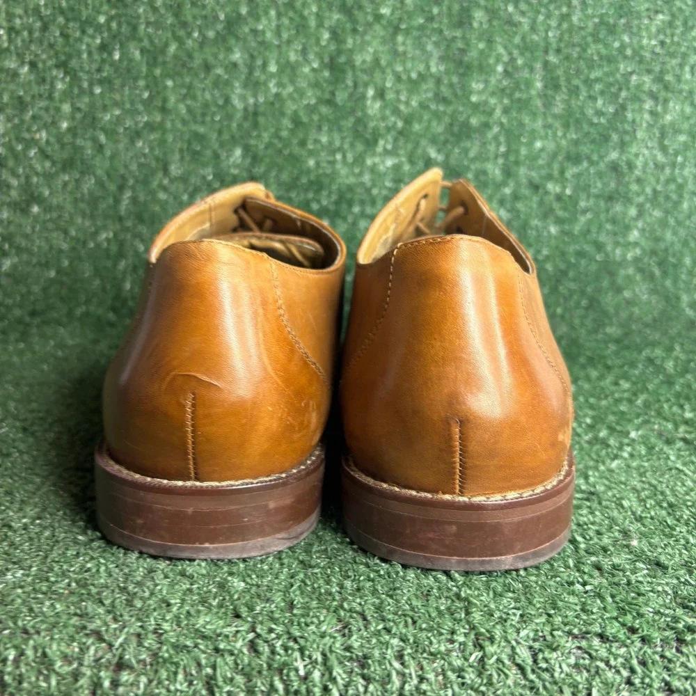 Florsheim Cap Toe Leather Classic Formal Oxford Dress Shoes Brown Mens Size 13 D